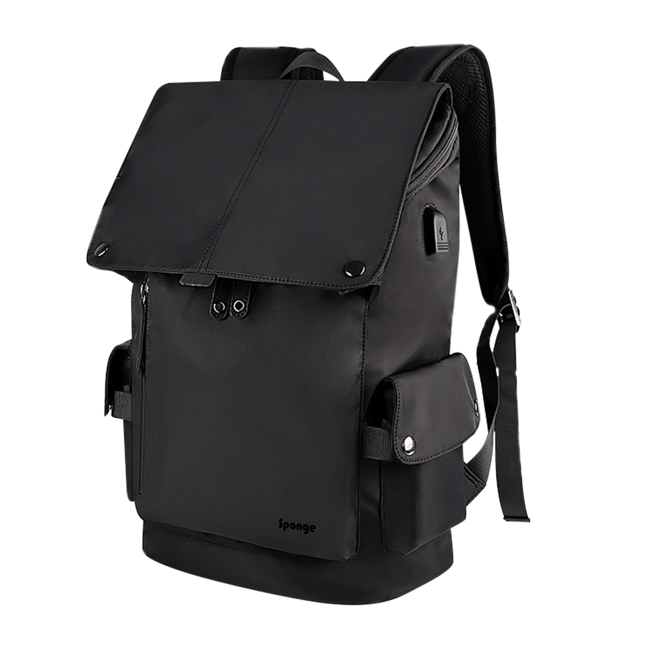 Turistinė kuprinė Sponge Tourist 15,4″ juoda