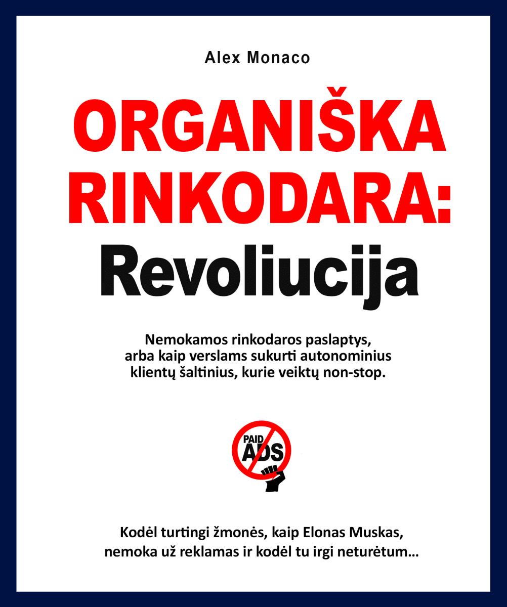 Organiška Rinkodara (Revoliucija) - Alex Monaco