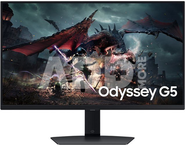 Samsung LS27DG500EUXEN | 27 " | IPS | QHD | 16:9 | 180 Hz | 1 ms | 2560 x 1440 pixels | HDMI ports quantity 1 | Black