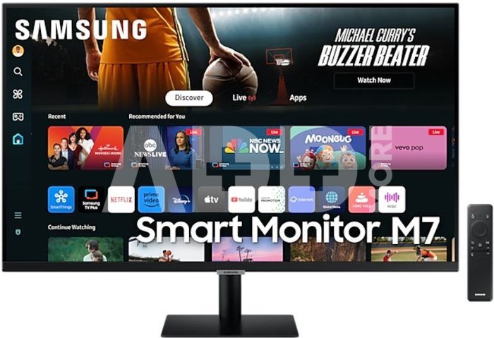 Samsung LS32DM702UUXDU | 32 " | VA | 16:9 | 60 Hz | 4 ms | 3840 x 2160 pixels | 300 cd/m² | HDMI ports quantity 2 | Black