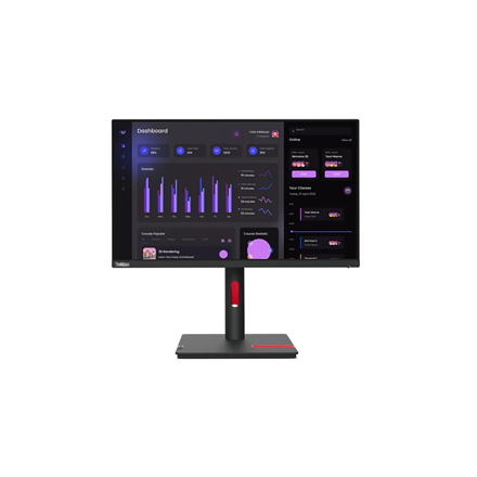 Lenovo | ThinkVision | T24i-30 | 23.8 " | IPS | FHD | 16:9 | 60 Hz | 4 ms | 1920 x 1080 | 250 cd/m² | HDMI ports quantity 1 | Black | Warranty 36 month(s)