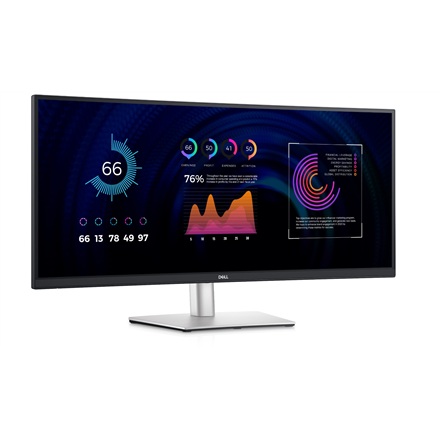 Dell | Monitor | P3424WE | 34 " | IPS | 21:9 | 60 Hz | 5 ms | 300 cd/m² | HDMI ports quantity 1 | Black