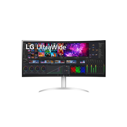 LG | Monitor | 40WP95CP-W | 39.7 " | IPS | WUHD | 21:9 | 60 Hz | 5 ms | 5120 x 2160 | 300 cd/m² | HDMI ports quantity 2