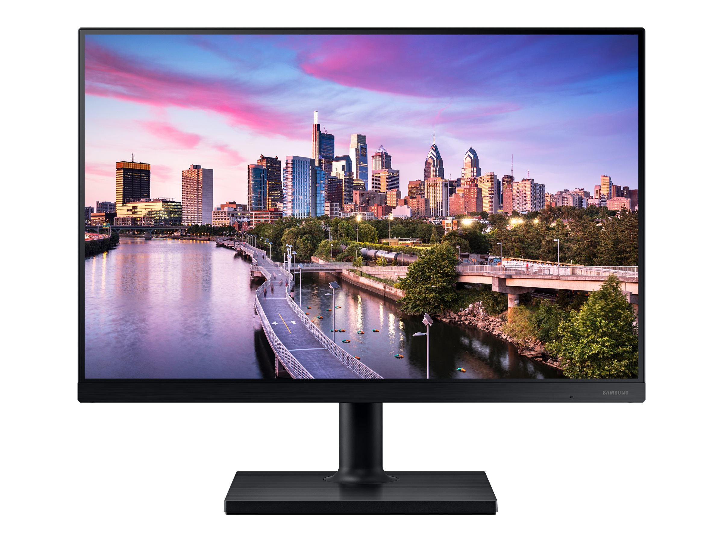 Samsung | Flat Monitor | LF24T450GYUXEN | 24 " | IPS | FHD | 16:10 | 75 Hz | 5 ms | 1920 x 1200 | 250 cd/m² | HDMI ports quantity 1 | Black