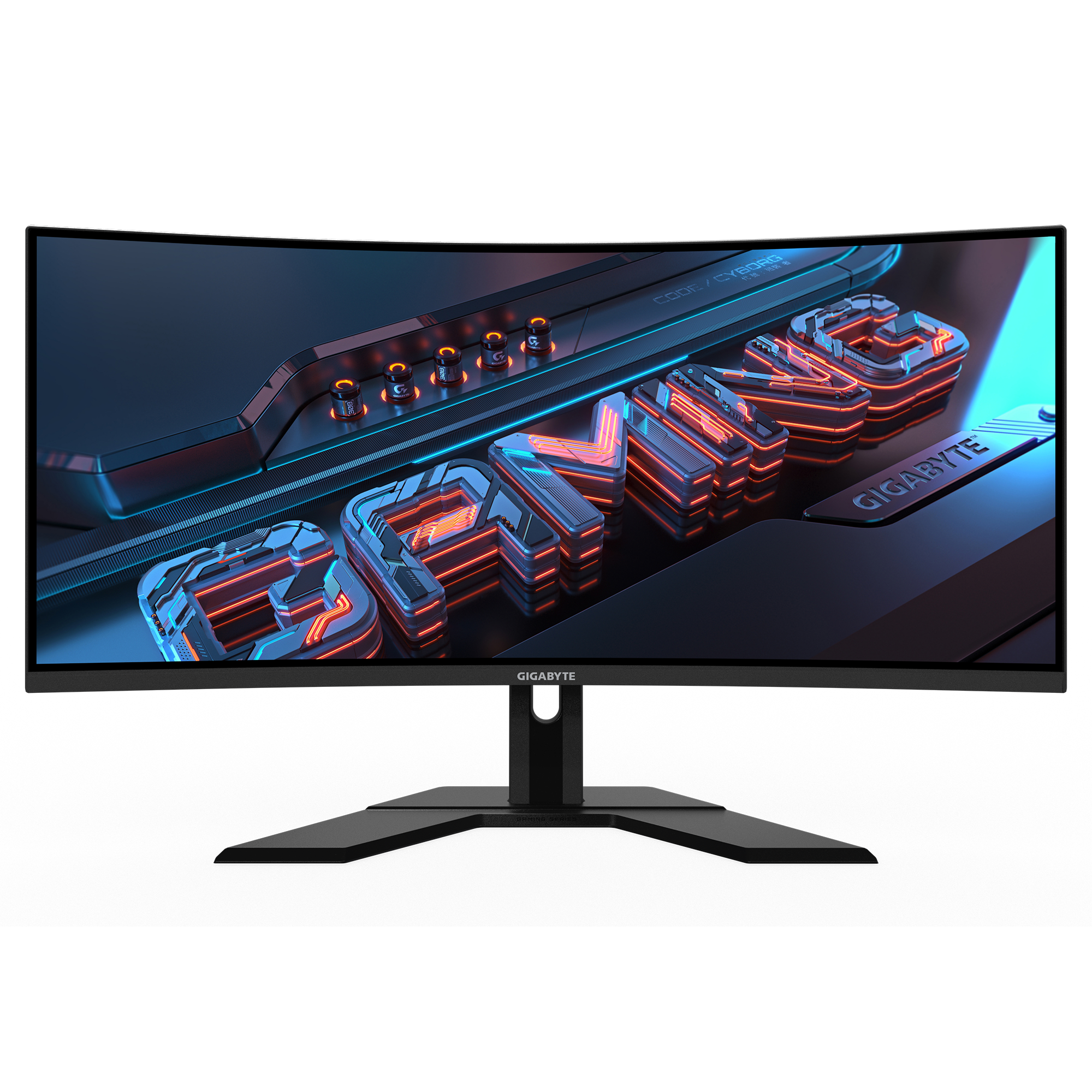 Gigabyte G34WQCP EK | 34 " | VA | 180 Hz | 1 ms | 3440 x 1440 pixels | 350 cd/m² | HDMI ports quantity 2