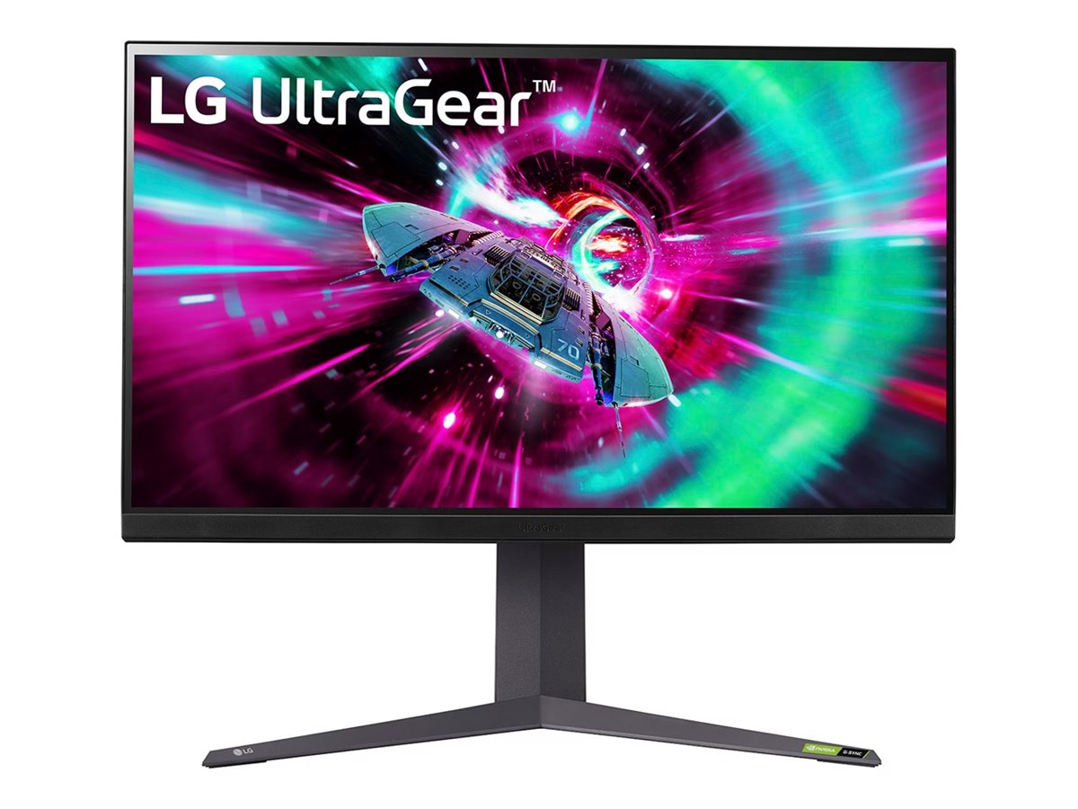 LG | 32GR93U-B | 32 " | IPS | 16:9 | 144 Hz | 1 ms | 3840 x 2160 pixels | HDMI ports quantity 2 | Black | Warranty 36 month(s)