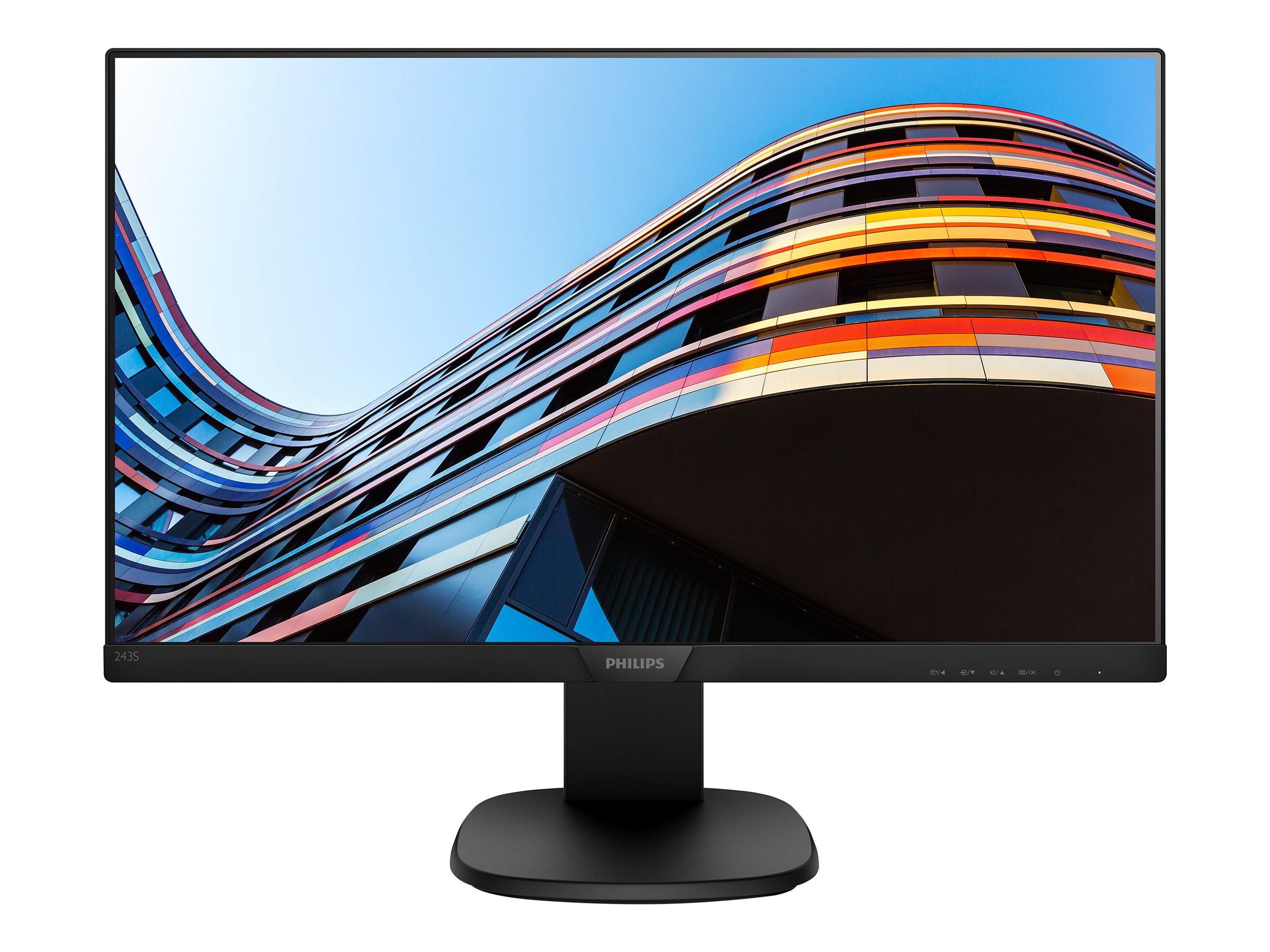 Philips | 243S7EHMB/00 | 23.8 " | IPS | FHD | 16:9 | 60 Hz | 5 ms | 1920 x 1080 | LCD pixels | 250 cd/m² | HDMI ports quantity 1 | Black | Warranty 36 month(s)