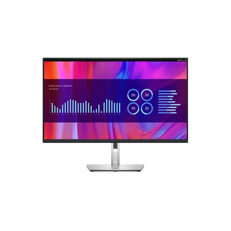 LCD Monitor, DELL, P3223DE, 31.5", Business, Panel IPS, 2560x1440, 16:9, 60 Hz, Matte, 5 ms, Swivel, Pivot, Height adjustable,