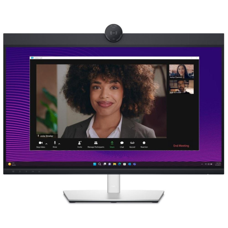 LCD Monitor, DELL, P2724DEB, 27", Panel IPS, 2560x1440, 16:9, 60Hz, Matte, 8 ms, Speakers, Camera, Swivel, Pivot, Height adjust