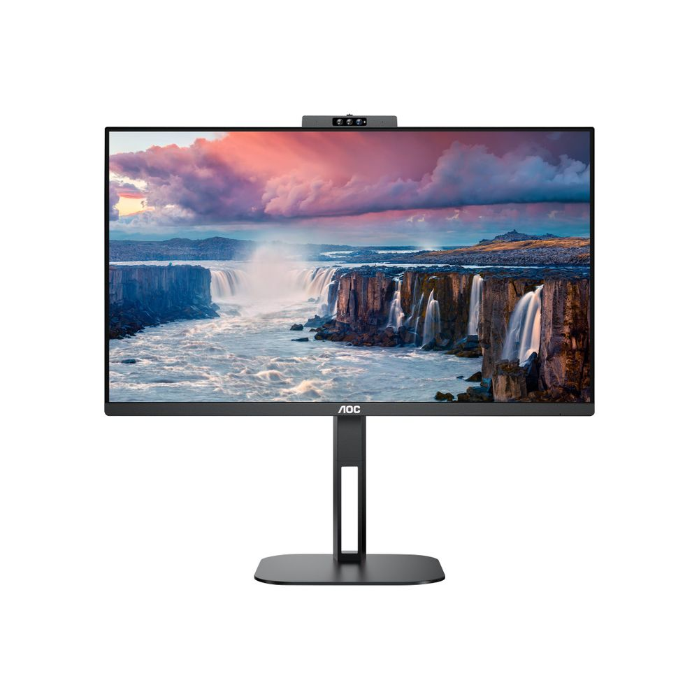 AOC USB-C Monitor with Webcam  24V5CW/BK 23.8 " IPS FHD 16:9 1 ms 300 cd/m² Black HDMI ports quantity 2 75 Hz