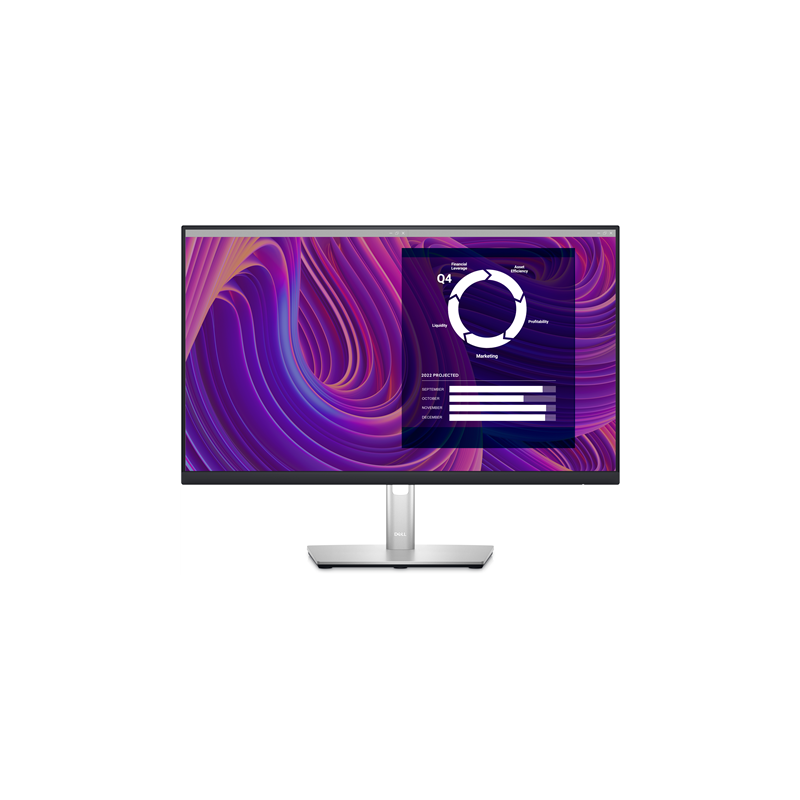 Dell | Monitor | P2423D | 24 " | IPS | QHD | 16:9 | 60 Hz | 5 ms | 2560 x 1440 | 300 cd/m | HDMI ports quantity 1 | Black | War