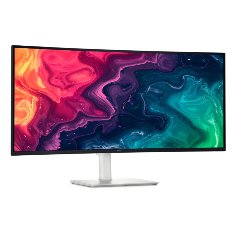 LCD Monitor, DELL, S3425DW, 34", Curved/21 : 9, Height adjustable, Tilt, Matte, Panel VA, 3440x1440, 21:9, 120 Hz, 1 ms, Speake