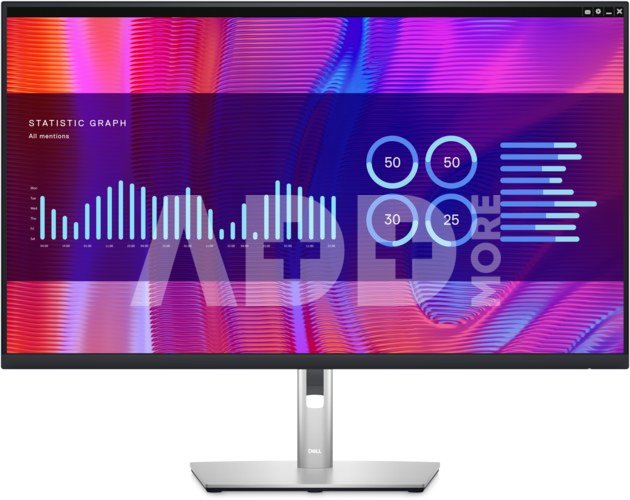 Dell | USB-C Hub Monitor | P3223DE | 31.5 " | IPS | QHD | 16:9 | 60 Hz | 5 ms | 2560 x 1440 | 350 cd/m² | HDMI ports quantity 1 | Black | Warranty 60 month(s)