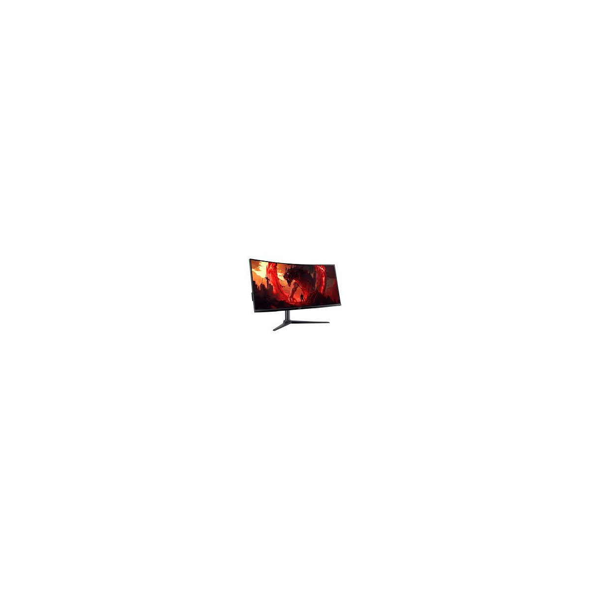 LCD Monitor, ACER, Nitro ED340CUJ0bmiipx, 34", Gaming/21 : 9, Panel VA, 3440x1440, 21:9, 120 Hz, 1 ms, Speakers, Height adjusta