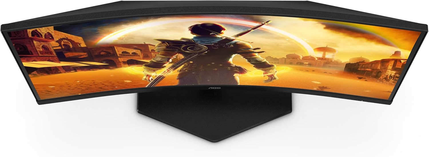 AOC Gaming monitor | C24G42E | 24 " | VA | FHD | 16:9 | 180 Hz | 0.5 ms | 1920 x 1080 pixels | 250 cd/m² | HDMI ports quantity 2 | Black
