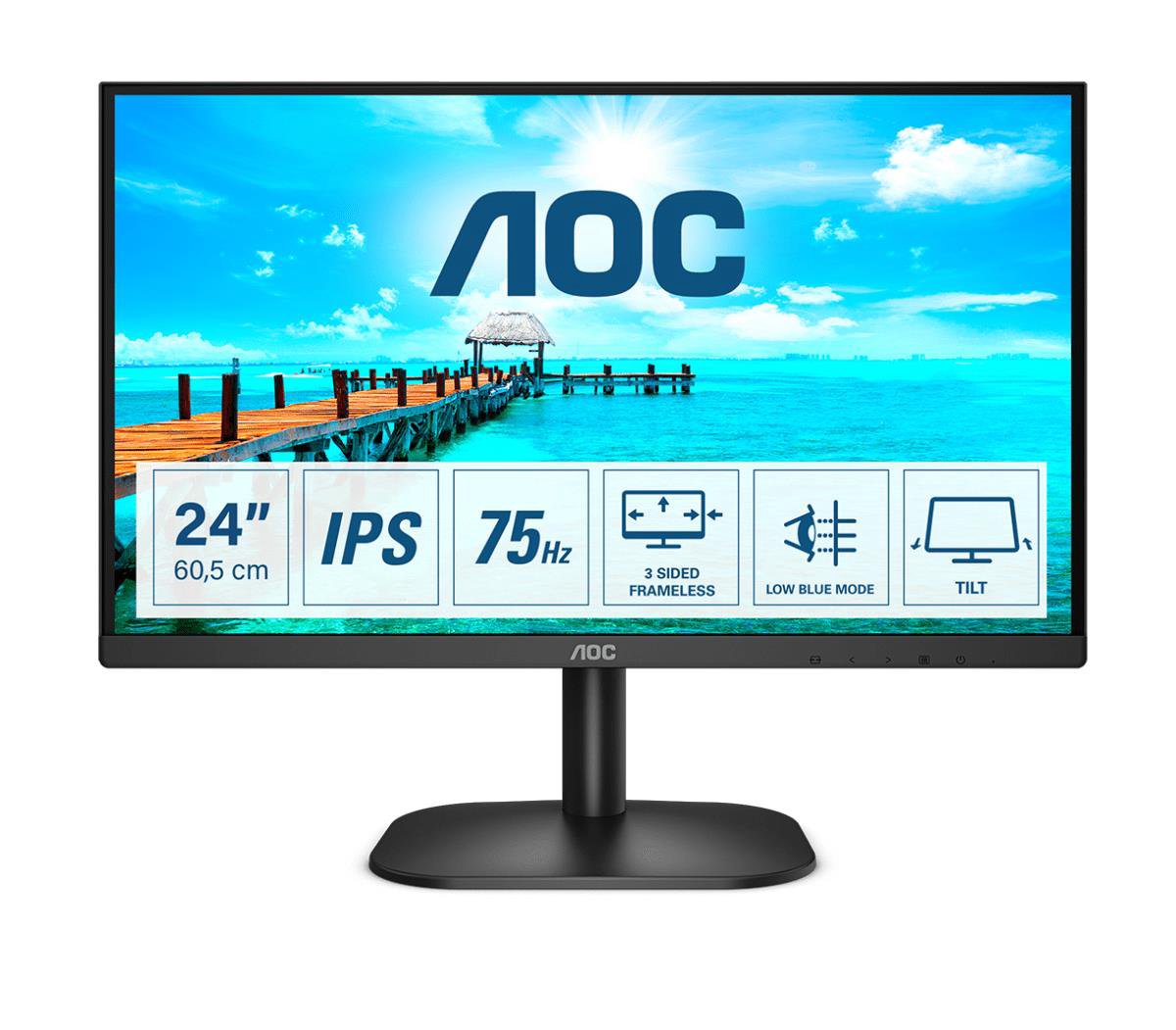 Monitorius AOC 24B2XD