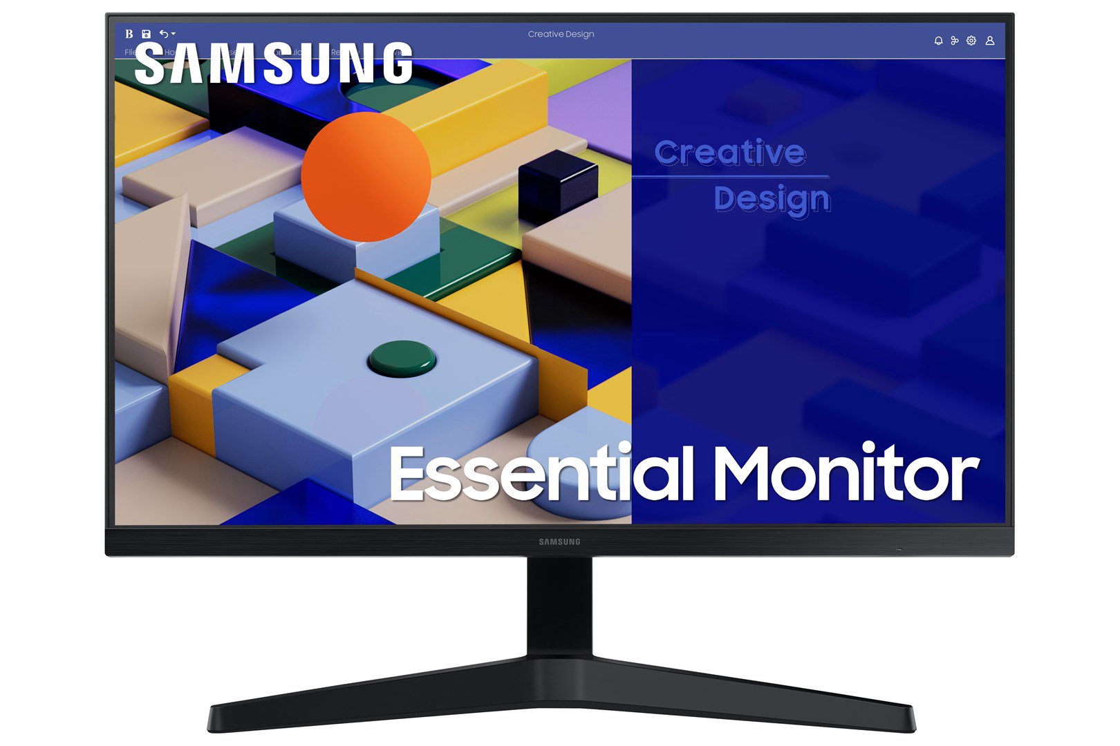 Monitorius SAMSUNG LS27C310EAUXEN, 27" Black