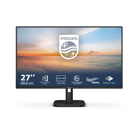 Monitorius Philips  27E1N1100A/00  27 "  IPS  16:9  100 Hz  4 ms  1920 x 1080 pixels  250 cd