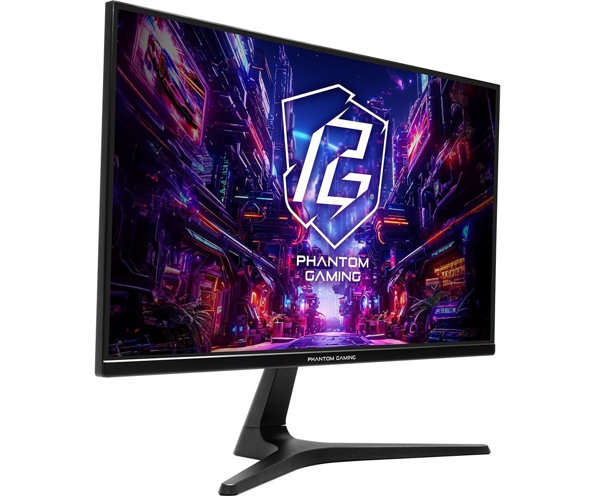 Asrock PG25FFT kompiuterio monitorius 62,2 cm (24.5") 1920 x 1080 pikseliai „Full HD“ Juoda