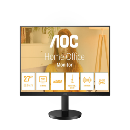 Monitorius AOC U27B3AF 27" IPS UHD 16:9 60Hz 4ms 3840x2160pixels 350cd/m²