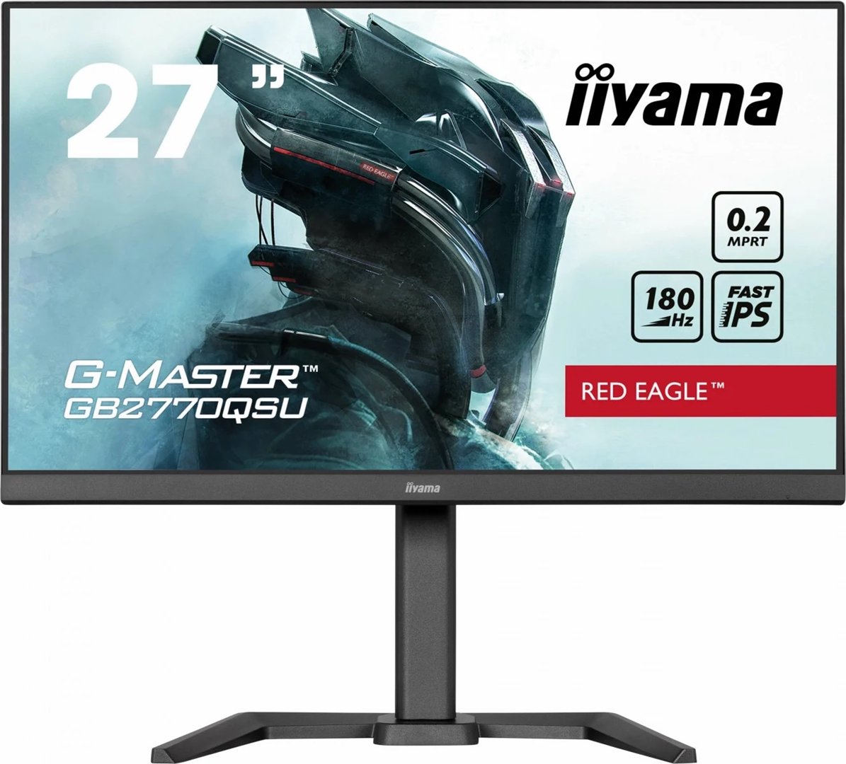 27" IPS, 180Hz, 2560x1440, 1DP1H, HAS