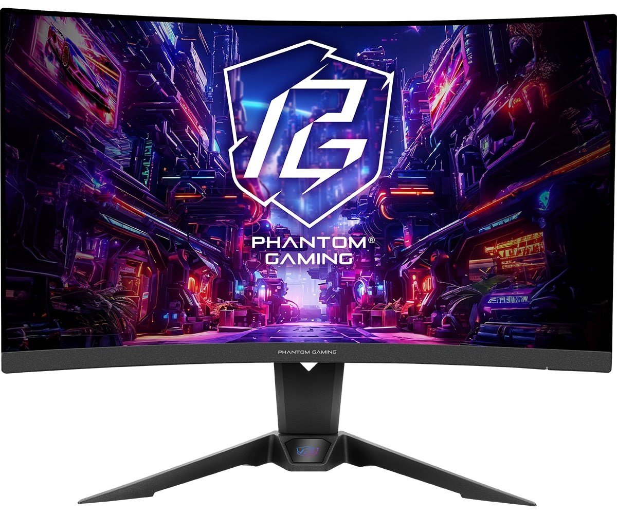 „Asrock PG27QRT2A Phantom„ žaidimų kompiuterio monitorius 68,6 cm (27“) 2560x1440 px QHD juodas