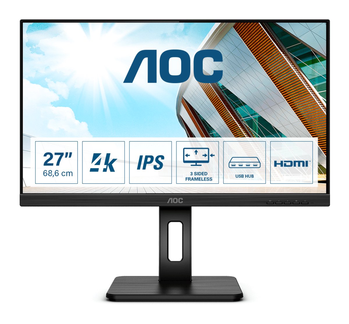 Monitorius AOC U27P2CA