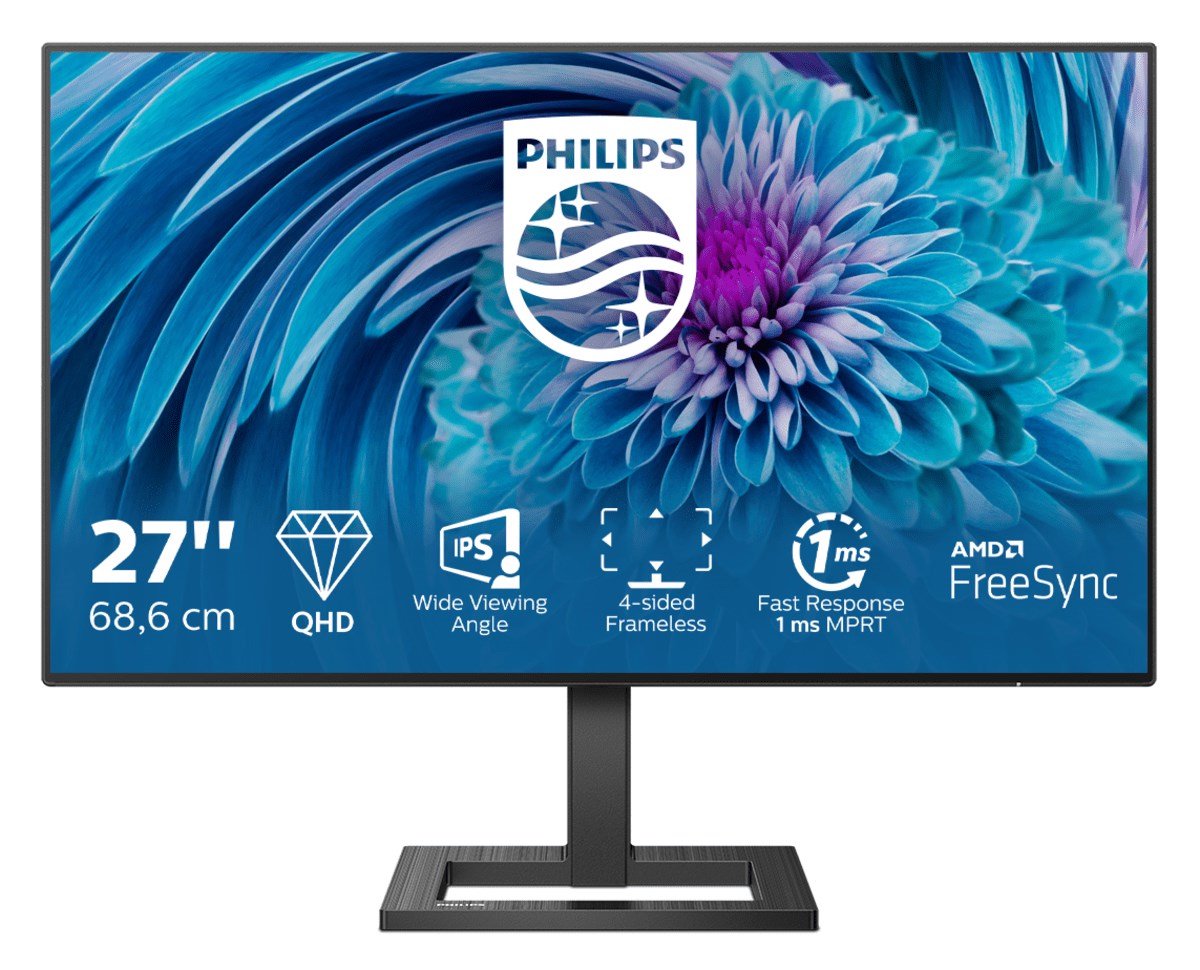 Monitorius PHILIPS LCD 275E2FAE 27" Black