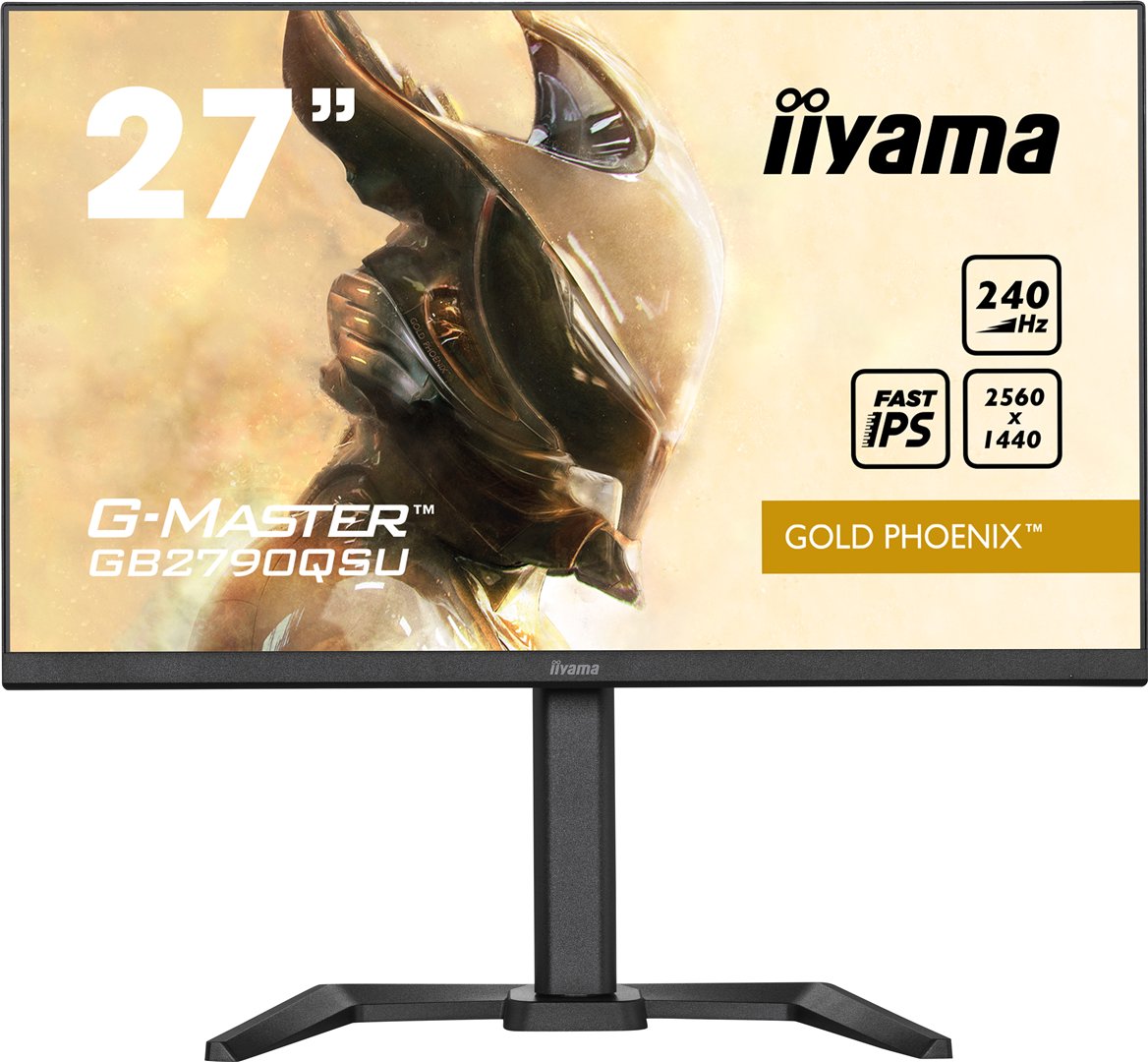 27" ETE Fast IPS Gaming, G-Master Gold Phoenix, FreeSync Premium, 2560x1440@240Hz, 400cd/m², 1000:1