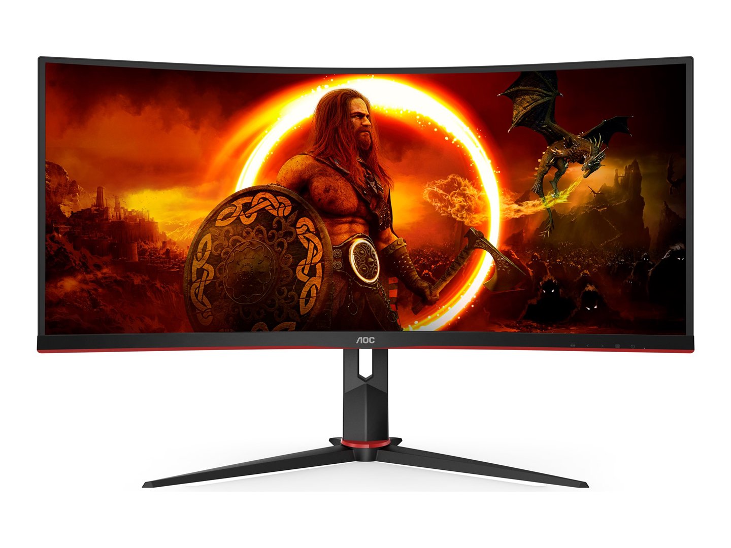 Monitorius AOC CU34G2XP/BK 34"