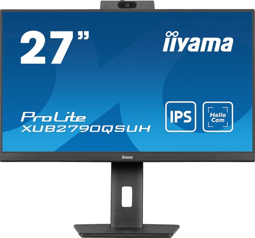 Monitorius iiyama ProLite XUB2790QSUH-B1 68,6 cm (27") 2560 x 1440 pikseliai 4K Ultra HD LED Juoda