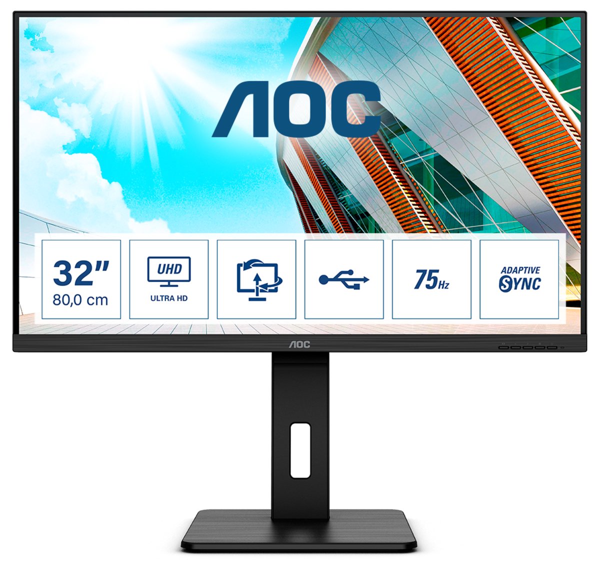 Monitorius AOC U32P2