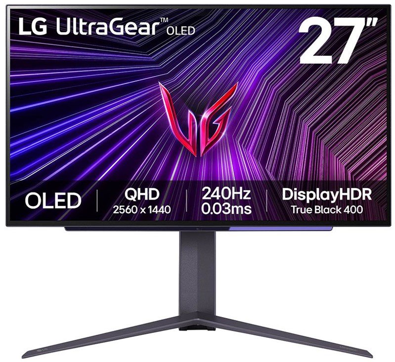 Monitorius LG UltraGear 27" OLED 27GS95QE-B