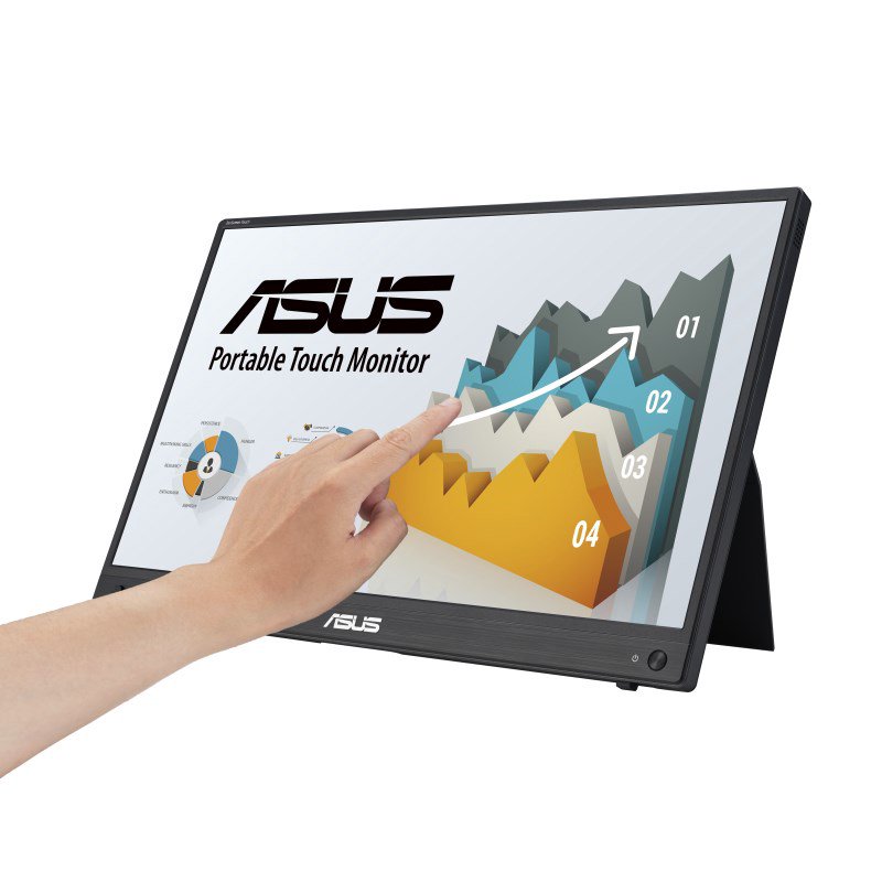 Monitorius Asus Monitor MB16AHT 15.6 " Touchscreen IPS FHD 16:9 5 ms 250 cd/m² HDMI ports quantity 1