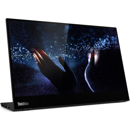 Monitorius Lenovo ThinkVision M14t 14 ", Touchscreen, IPS, FHD, 1920 x 1080, 16:9, 6 ms, 300 cd/m²,