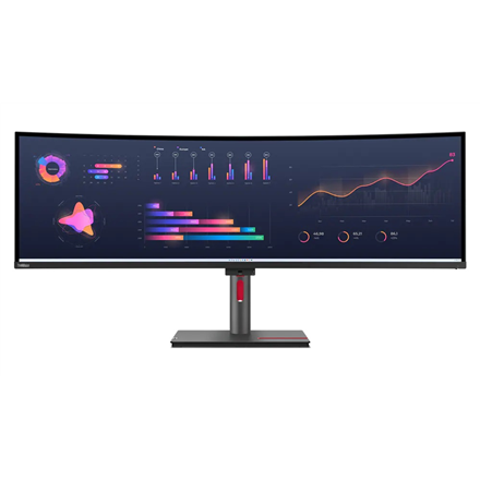 Monitorius Lenovo  ThinkVision  P49w-30  49 "  IPS  32:9  60 Hz  4 ms  5120 x 1440  350 cd/