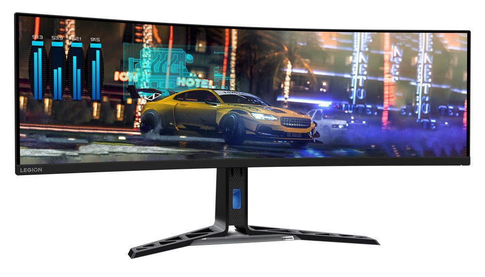 Monitorius LENOVO LEGION R45W-30 44.5" DQHD (5120X1440) VA PANEL/450NITS/170HZ/119.5DPI/1MS/HDMI/DP