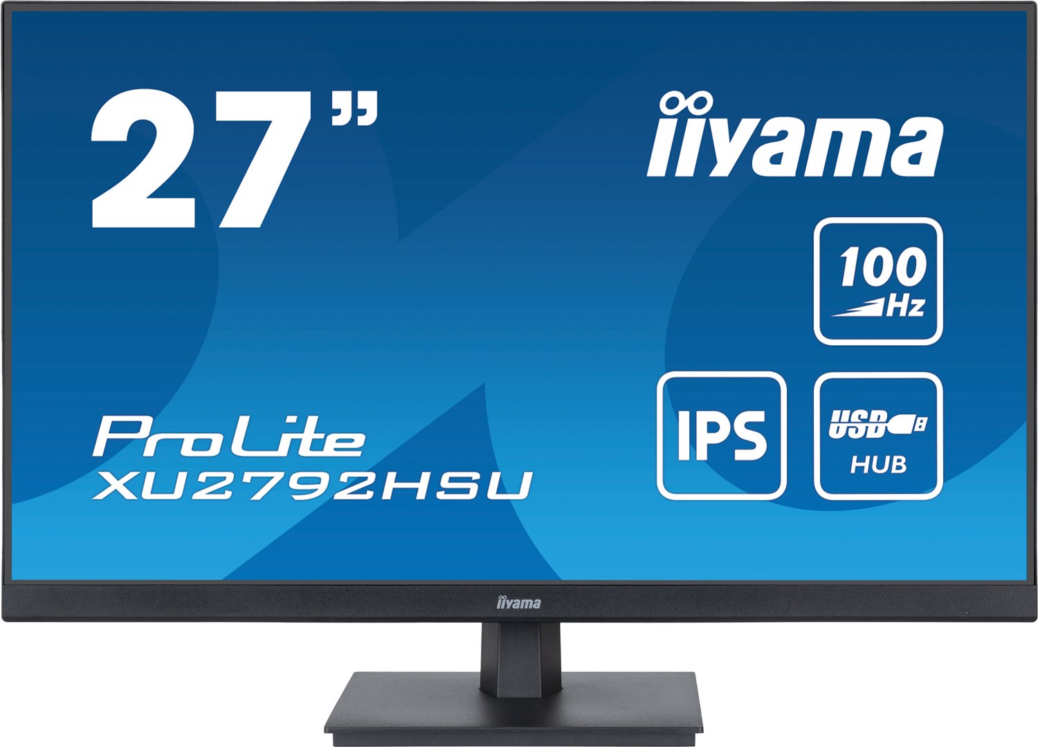 IIYAMA ProLite kompiuterio monitorius 68,6 cm (27") 1920 x 1080 pikseliai „Full HD“ LED Juoda