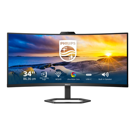 Monitorius Philips Curved 34E1C5600HE/00 34"