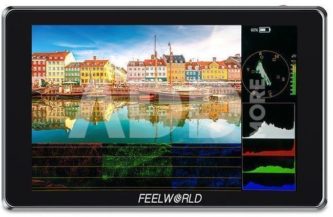 Feelworld S7 7inch ful hd 1600nits 12G-SDI on-camera field monitor