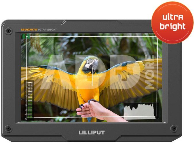 H7S 7" 4K HDMI/3G-SDI Ultra-Bright On-Camera Monitor