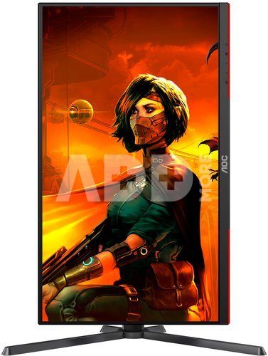 AOC | U27G3X/BK | 27 " | IPS | 3840 x 2160 pixels | 16:9 | 1 ms | Black | HDMI ports quantity 2 | 160 Hz