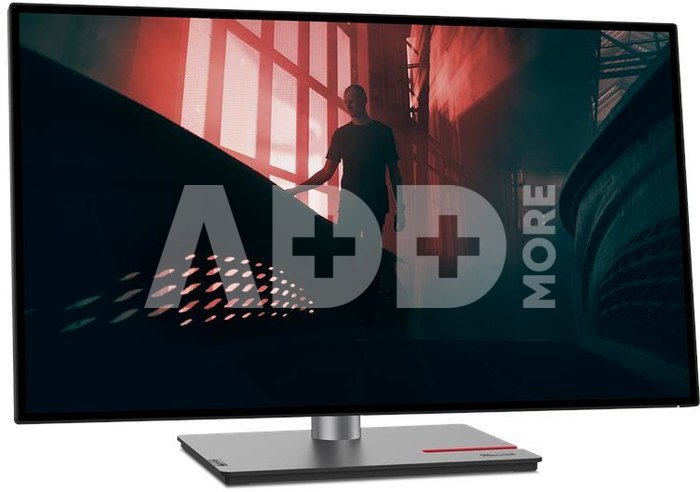 Lenovo ThinkVision P27h-30 27 ", IPS, QHD, 2560 x 1440, 16:9, 6 ms, 350 cd/m², Black, 60 Hz, HDMI ports quantity 1