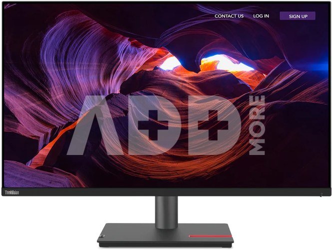 Lenovo ThinkVision P32p-30 31.5 3840x2160/16:9/350 nits/DP/HDMI/USB/Black/3Y Warranty