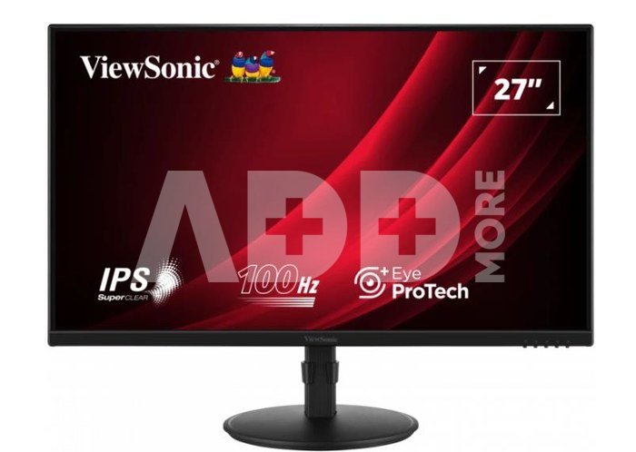 LCD Monitor|VIEWSONIC|VG2708A|27"|Business|Panel IPS|1920x1080|16:9|100 Hz|5 ms|Swivel|Pivot|Height adjustable|Tilt|Colour Black|VG2708A