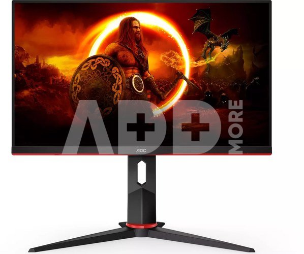 AOC Monitor Q24G2A/BK 23.8 ", IPS, QHD, 2560 x 1440, 16:9, 1 ms, 350 cd/m², HDMI ports quantity 1, 165 Hz