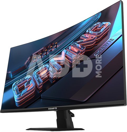 Gigabyte Gaming Monitor GS27QC EK1 27 ", VA, FHD, 2560 x 1440, 16:9, 1 ms, 250 cd/m², Black, HDMI ports quantity 2, 170 Hz