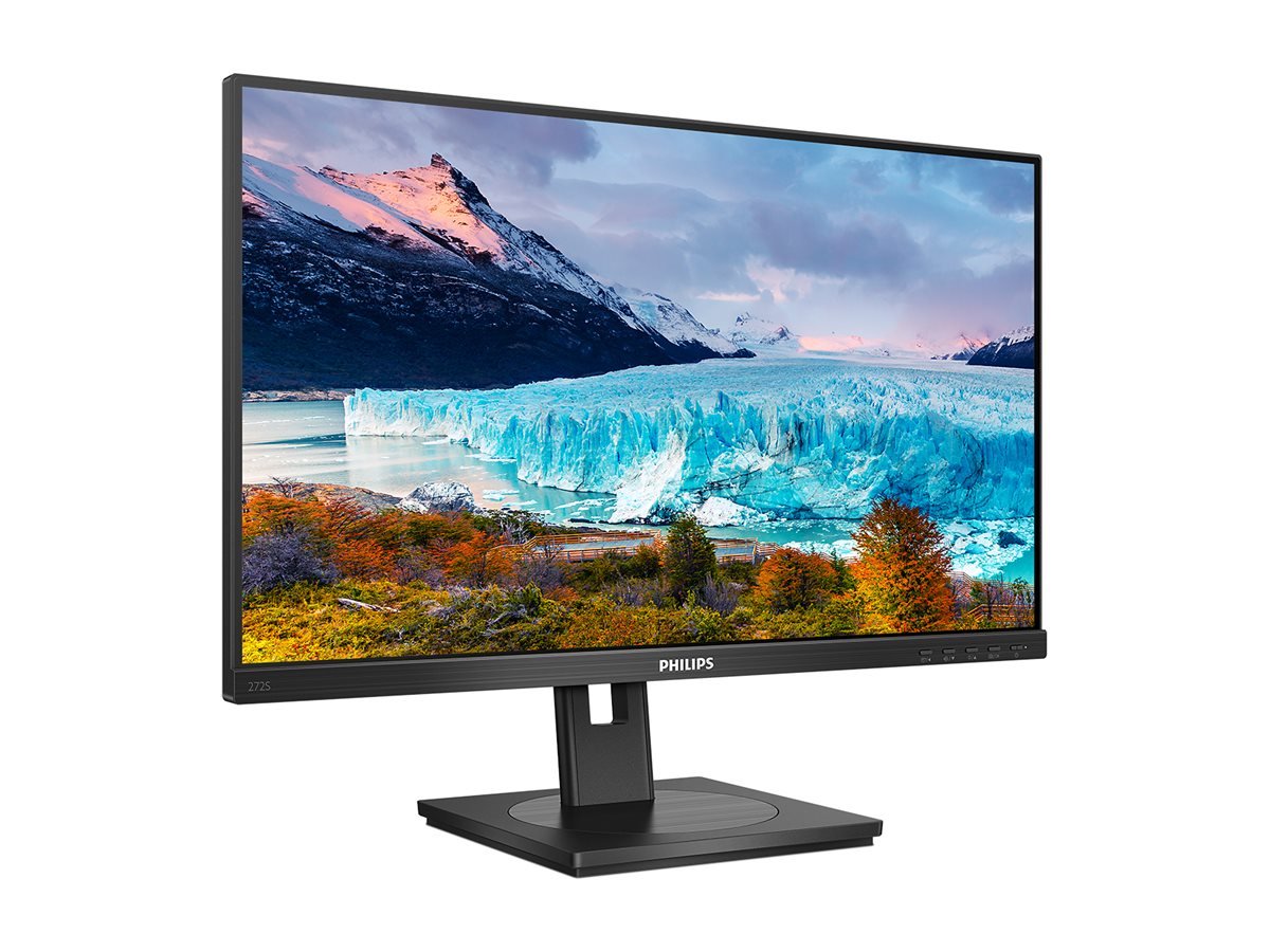 Monitorius PHILIPS 272S1M/00 S-Line 27inch 1920x1080 Full HD 75Hz HDCP 1.4 DVI/DP /HDMI USB