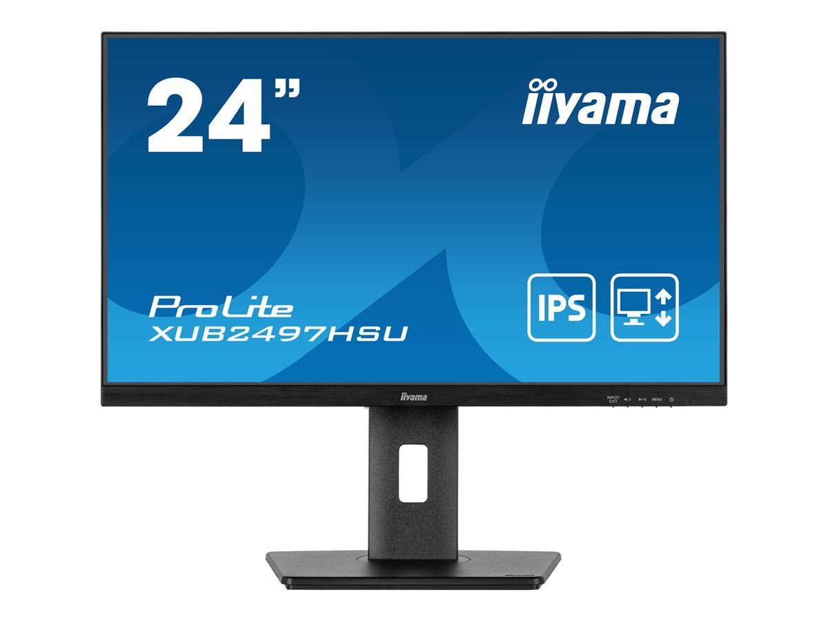 IIYAMA XUB2497HSU-B1 24inch IPS 1920x1080 250cd/m2 1ms HDMI DP USB