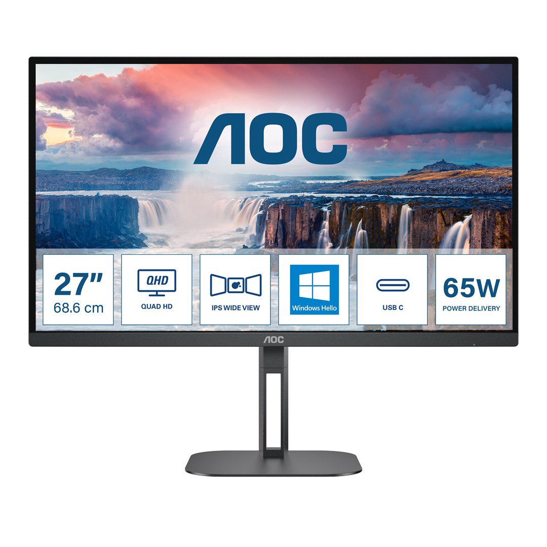 Monitorius AOC Q27V5N/BK